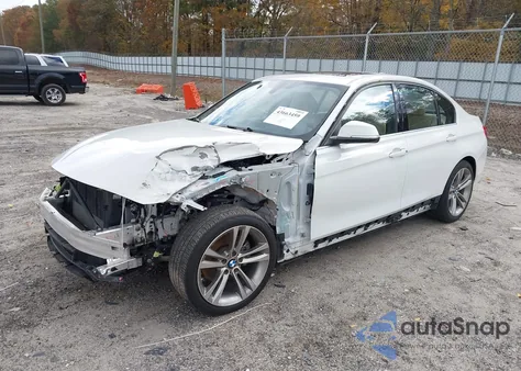 2018 BMW 330I z USA, uszkodzony, nr VIN WBA8B9C58JEE80771